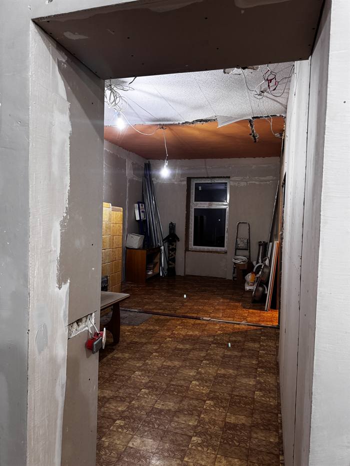 Pokój w trakcie prac remontowych